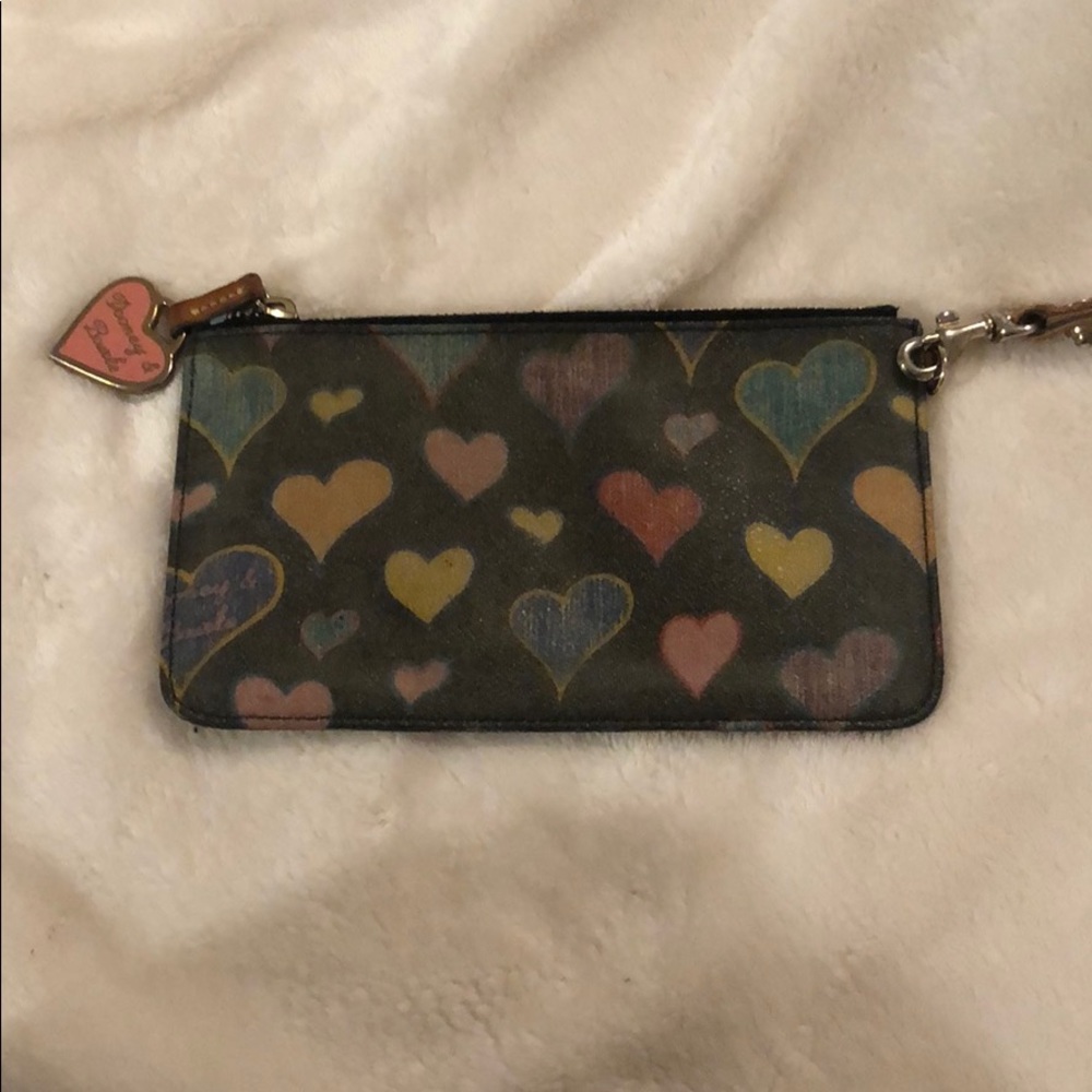 Dooney & Bourke Heart Wristlet
